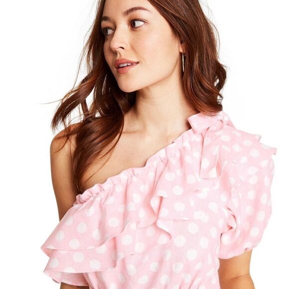 NWT Lisa Marie Fernandez One Shoulder Dress Sz XXS - Picture 8 of 10